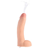 Squirting Dildo 9 Inch with Syringe for Intense Pleasure Flesh Dongs Squirting